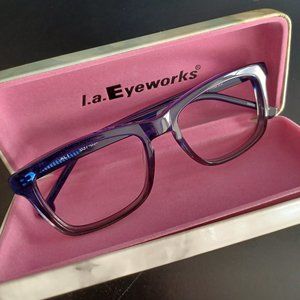 LA Eyeworks Fiction Eyeglasses Frames ALT 037-037